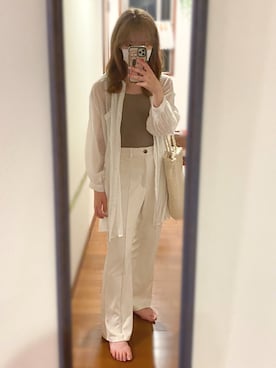 momo∨̈さん(レディース・159cm)の夏コーディネート