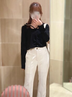 momo∨̈さん(レディース・159cm)の冬コーディネート