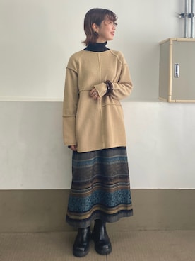 たなりさん（レディース・164cm）の冬コーディネート