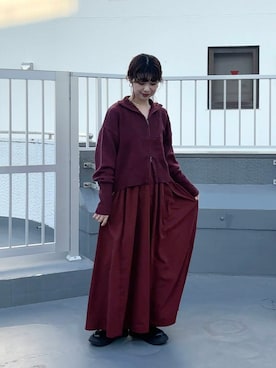 「キャミソールワンピース」｜たなりさん（レディース・164cm）の秋コーディネート