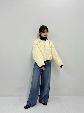 「アイテム（その他アウター）」を使った、たなりさん（レディース・164cm・20代）の秋コーディネート