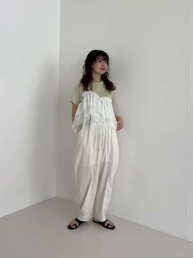 「20代後半」｜たなりさん（レディース・164cm）の夏コーディネート