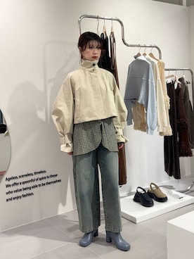 「20代後半」｜たなりさん（レディース・164cm）の冬コーディネート