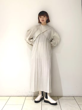 「kbf_ootd」｜「アイテム（スウェット）」を使った、たなりさん（レディース・164cm）の冬コーディネート