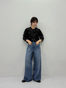 「KBF（ケイビーエフ）のアイテム」を使った、たなりさん（レディース・164cm）の秋コーディネート