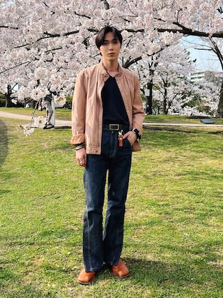APOCRYPHA FLYSIDE DENIM PANTS デニムパンツ APOCRYPHA.（アポクリファ）の「APOCRYPHA. アポクリファ