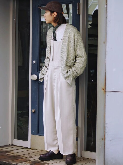 MASU（エムエーエスユー）の「MELANGE LOOSE CARDIGAN（カーディガン