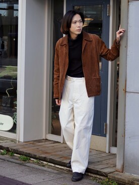 Kazuhiro Hamadaさん（メンズ・175cm）の冬コーディネート