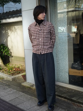 「アイテム（その他）」を使った、Kazuhiro Hamadaさん（メンズ・175cm・20代）の秋コーディネート