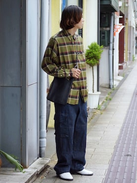 「HIDAKA（ヒダカ）のアイテム」を使った、Kazuhiro Hamadaさん（メンズ・175cm）の夏コーディネート