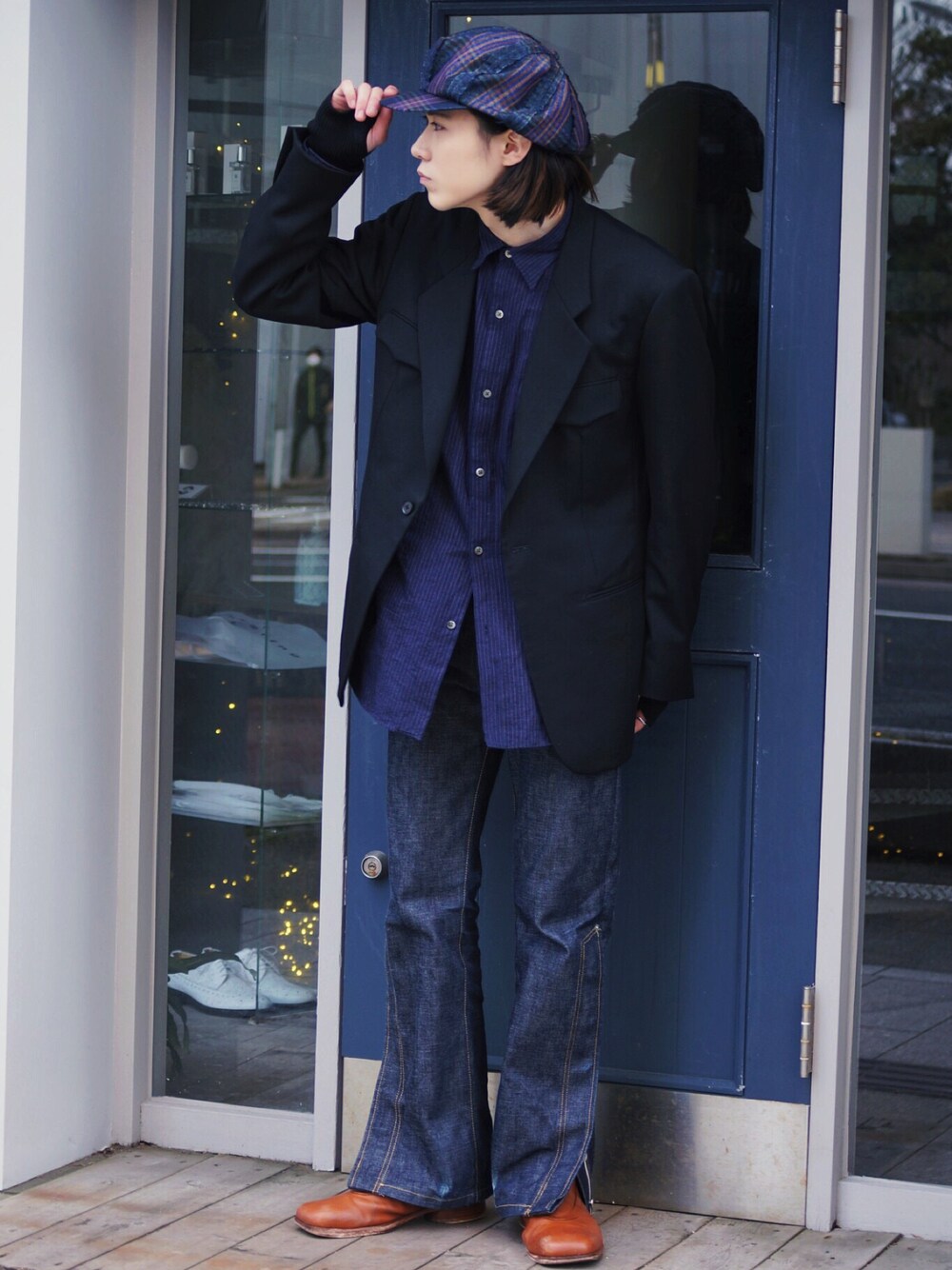 MASU キャスケット ブルー