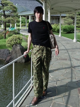 Kazuhiro Hamadaさん（メンズ・175cm）の夏コーディネート