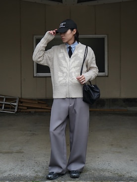 「アイテム（フォーマルスーツ/小物）」を使った、Kazuhiro Hamadaさん（メンズ・175cm・20代）の秋コーディネート