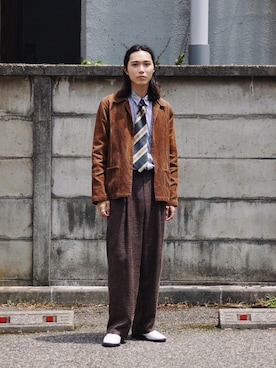 「アイテム（フォーマルスーツ/小物）」を使った、Kazuhiro Hamadaさん（メンズ・175cm・20代）の夏コーディネート
