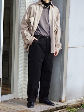 Kazuhiro Hamadaさん（メンズ・175cm）の冬コーディネート