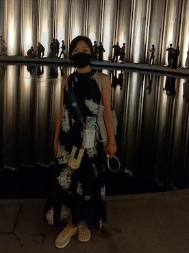 「アイテム（ワンピース/ドレス）」を使った、ちしゃなさん（レディース・153cm・50代）の秋コーディネート