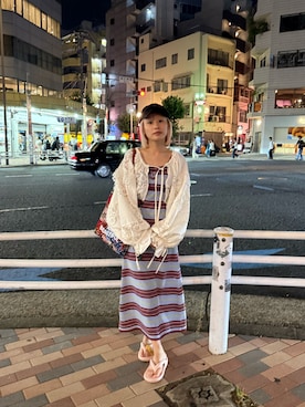 「アイテム（ルームウェア/パジャマ）」を使った、高橋愛さん（レディース・154cm）の夏コーディネート