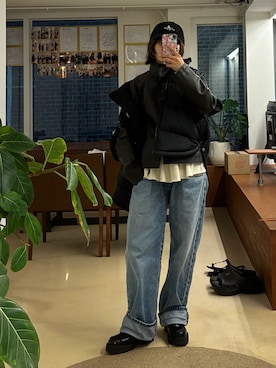 「LOW CLASSIC（ロウ　クラシック）のアイテム」を使った、高橋愛さん（レディース・154cm）の春コーディネート
