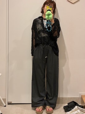 高橋愛さん（レディース・154cm）の夏コーディネート