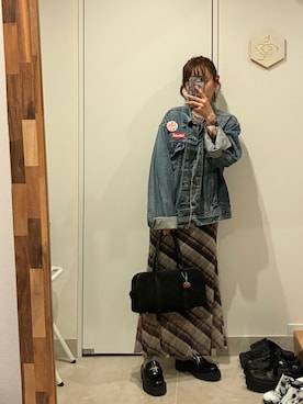 「154cm」｜高橋愛さん（レディース・154cm）の夏コーディネート
