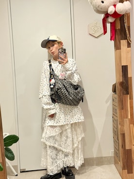 高橋愛さん（レディース・154cm）の夏コーディネート