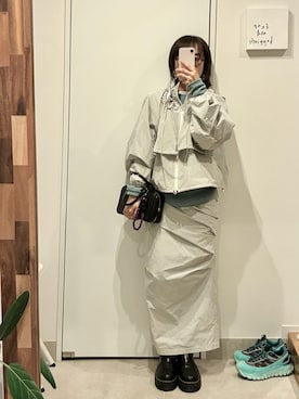 高橋愛さん（レディース・154cm）の春コーディネート