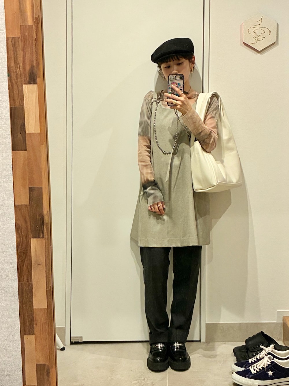 agnes b.（アニエスベー）の「ウール ハンチング 