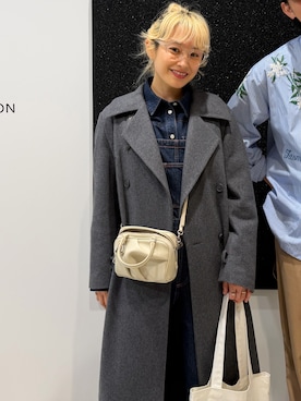 「To b. by agnes b.（トゥービーバイアニエスベー）のアイテム」を使った、高橋愛さん（レディース・154cm）の春コーディネート