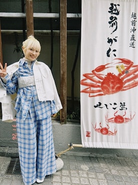 「MM6 Maison Margiela（ｴﾑｴﾑｼｯｸｽ ﾒｿﾞﾝ ﾏﾙｼﾞｪﾗ）のアイテム」を使った、高橋愛さん（レディース・154cm）の春コーディネート