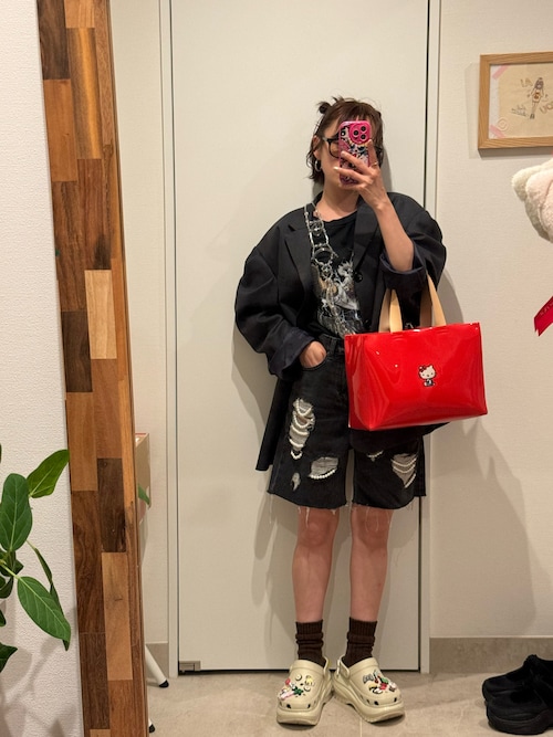 WOOL PUFF JACKET ウールパフジャケット（テーラードジャケット