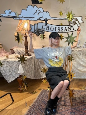 「christian dior」｜高橋愛さん（レディース・154cm）の秋コーディネート