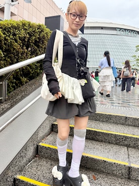 高橋愛さん（レディース・154cm）の夏コーディネート