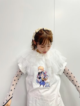 人気商品につき待望の再入荷】SWAN LAKE U-NECK TOP/スワンレイク U