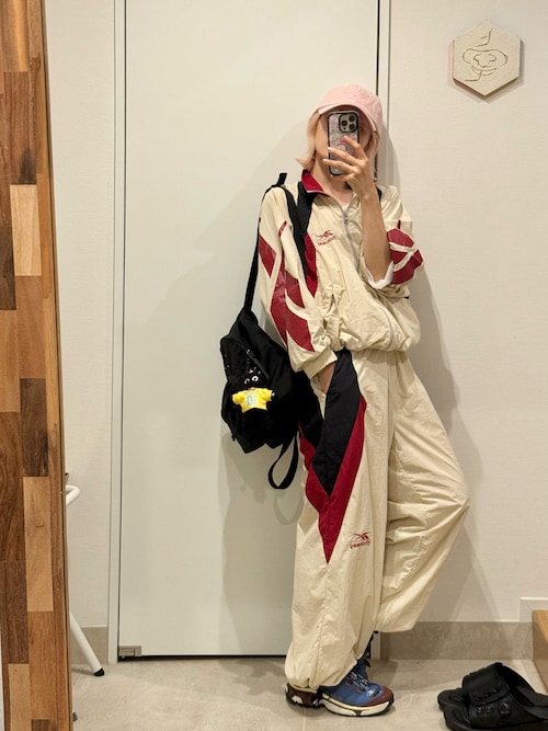 MOUSSY オールインワン REEBOK NYLON ジャンプスーツ レディース
