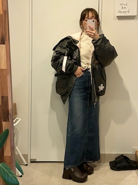 「beautiful people」｜高橋愛さん（レディース・154cm）の春コーディネート