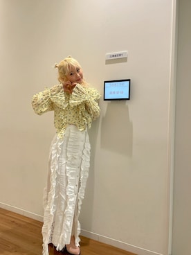高橋愛さん(レディース・154cm)の春コーディネート