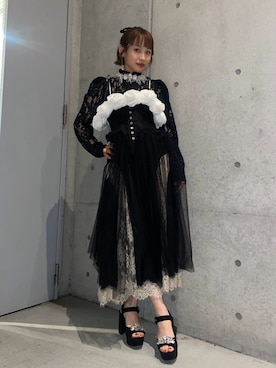 「miu miu（ミュウミュウ）のアイテム」を使った、高橋愛さん（レディース・154cm）の夏コーディネート