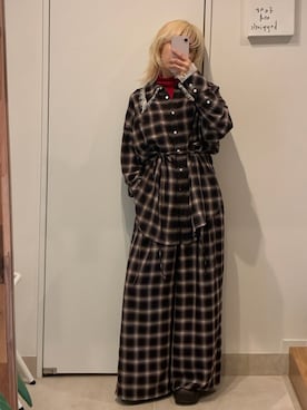 高橋愛さん（レディース・154cm）の春コーディネート