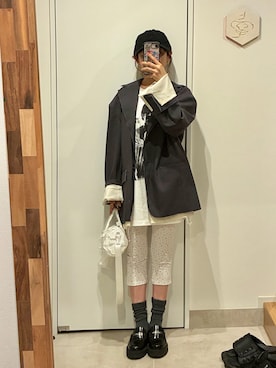 「JOSE MOON（ジョゼムーン）のアイテム」を使った、高橋愛さん（レディース・154cm）の夏コーディネート