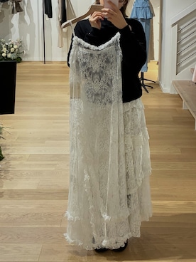 「emmi（エミ）のアイテム」を使った、高橋愛さん（レディース・154cm）の春コーディネート