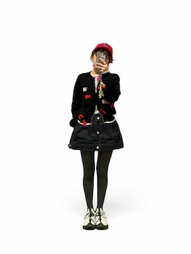 高橋愛さんのコーディネート