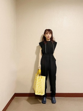 「高橋愛」｜「アイテム（アクセサリー）」を使った、高橋愛さん（レディース・154cm）の夏コーディネート