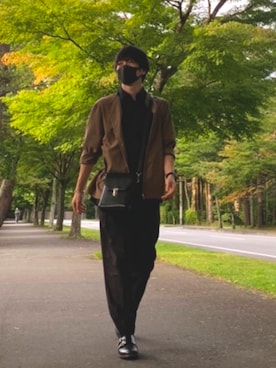 「A Day in the Life （アデイインザライフ）のアイテム（ジャケット/アウター）」を使った、SHUさん（メンズ・169cm）の秋コーディネート