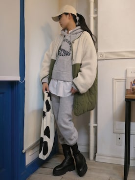 ななさん（レディース・163cm）の秋コーディネート