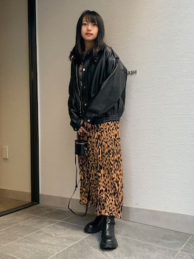 「CORNERS（コーナーズ）のアイテム」を使った、ななさん（レディース・163cm）の春コーディネート