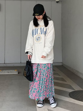 ななさん（レディース・163cm）の春コーディネート