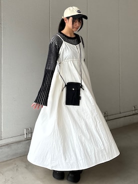 「厚底ブーツ」｜「アイテム（その他）」を使った、ななさん（レディース・163cm）の秋コーディネート