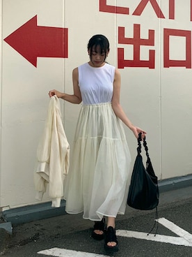 ななさん（レディース・163cm）の夏コーディネート