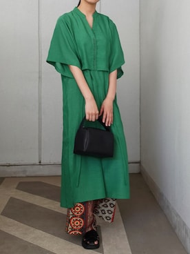 「エスニック」｜「アイテム（その他）」を使った、ななさん（レディース・163cm）の春コーディネート