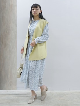 「新作」｜「アイテム（その他）」を使った、ななさん（レディース・163cm）の冬コーディネート
